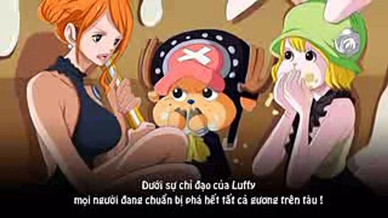 [ One Piece ] Đảo hải tặc chap 880 - Nguy quá ...Chạy mau đi , Luffy !