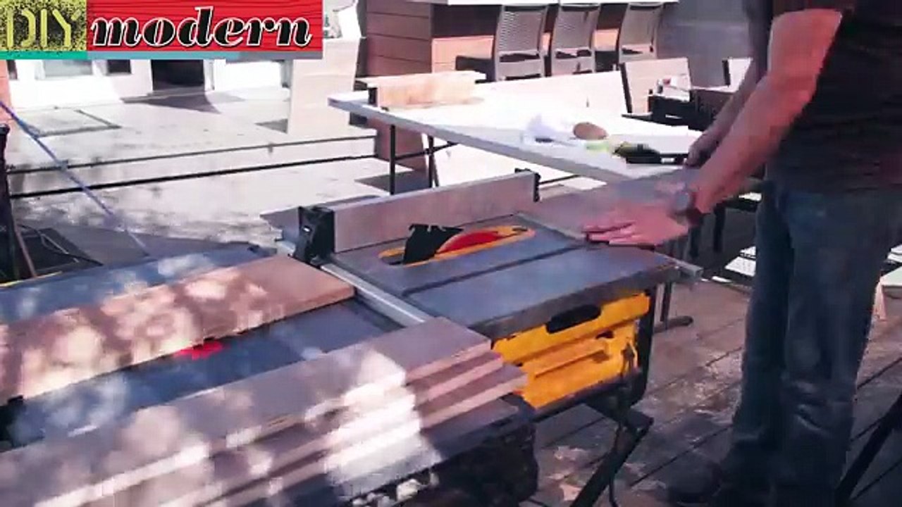 How to make a modern desk