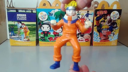 Review da Coleção Naruto mc lanche feliz new
