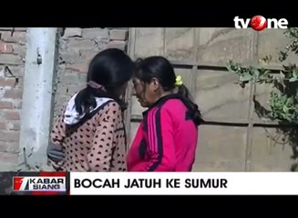 Bocah Jatuh ke Sumur Sedalam 10 Meter