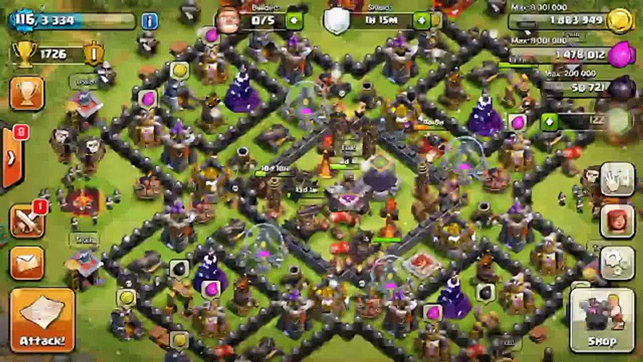 [ JL coc ] 3 star Any TH9 No joke! (still Working after Dec new!!!)