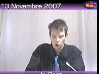 Actu Ovnis Mondiales + Sorties Livres 13 11 07