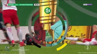 RasenBallsport Leipzig 1 – 1 Bayern Munich (DFB Pokal) Highlights