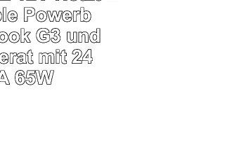 LEICKE KFZ 12V Netzteil für Apple Powerbook und iBook G3 und G4  Ladegerät mit 24V 265A