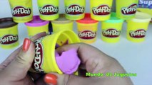 Paletas de Plastilina| Play-Doh Popsicles Play Doh en Español| Mundo de Juguetes