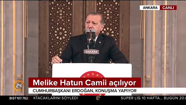 Cumhurbaşkanı Recep Tayyip Erdoğan: Ankara'nın camisiz hale getirilmeye çalışıldığı bir gerçektir
