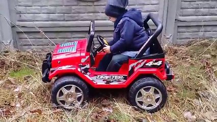 Jeep Drifter Raptor 12V Power Wheels Electric Car