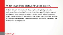 Best Practice for Android Network Optimization