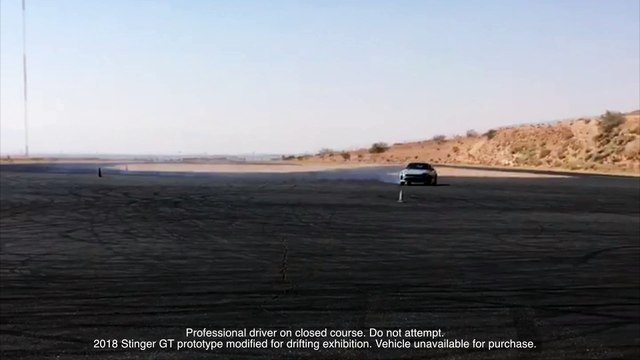 Kia Stinger Drifting @ SEMA 2017