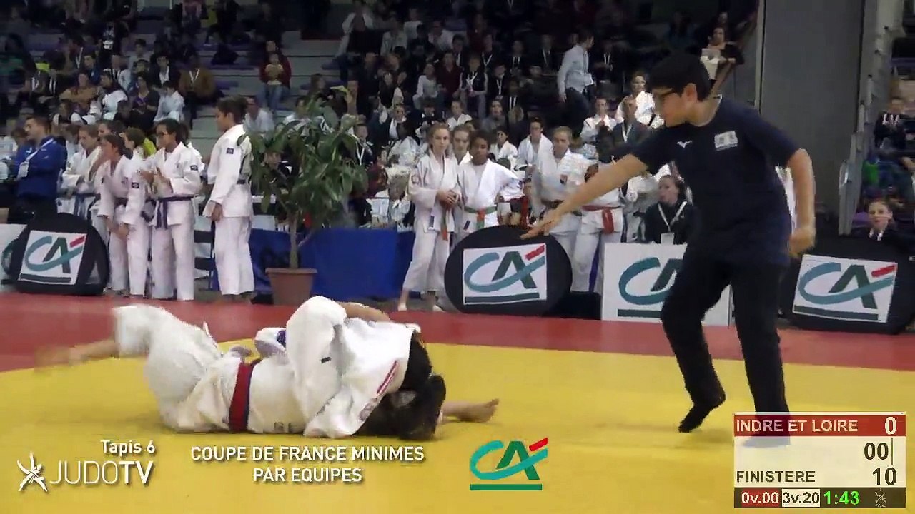 TAPIS 6 - COUPE DE FRANCE MINIMES CREDIT AGRICOLE PAR EQUIPES DE DEPARTEMENTS 2017 - LIVE 7 (146)