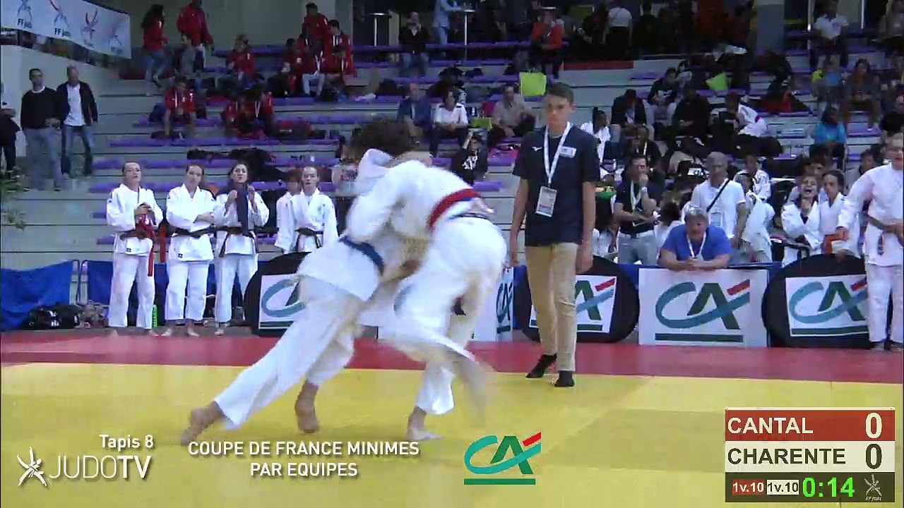TAPIS 8 - COUPE DE FRANCE MINIMES CREDIT AGRICOLE PAR EQUIPES DE DEPARTEMENTS 2017 - LIVE 9 (45)