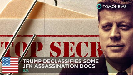 Trump declassifies some JFK assassination documents - TomoNews