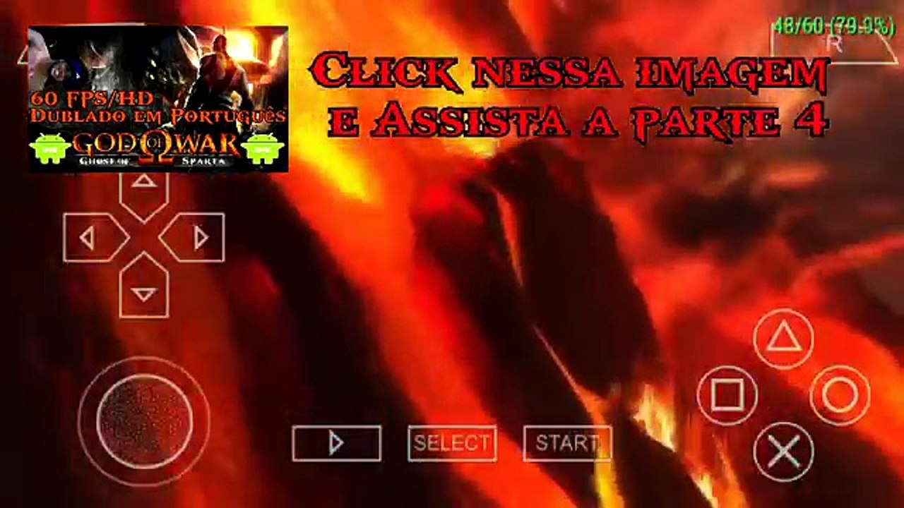 PPSSPP GOD OF WAR - GHOST OF SPARTA DUBLADO NO ANDROID (GAMEPLAY FOR ANDROID) DOWNLOAD GAME