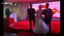 Bride slaps ceremony host after he makes inappropriate joke