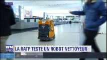 La RATP teste un robot pour venir à bout de la saleté en gare