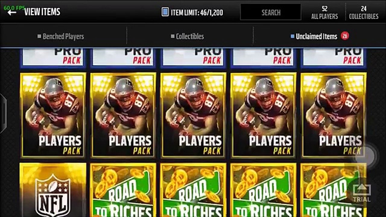 99 Ultimate LEGEND! - Madden Mobile pack opening