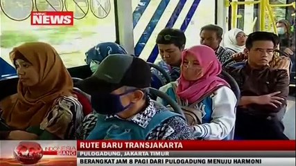 Rute Baru Transjakarta, Bus Transjakarta Tidak Disesaki Penumpang