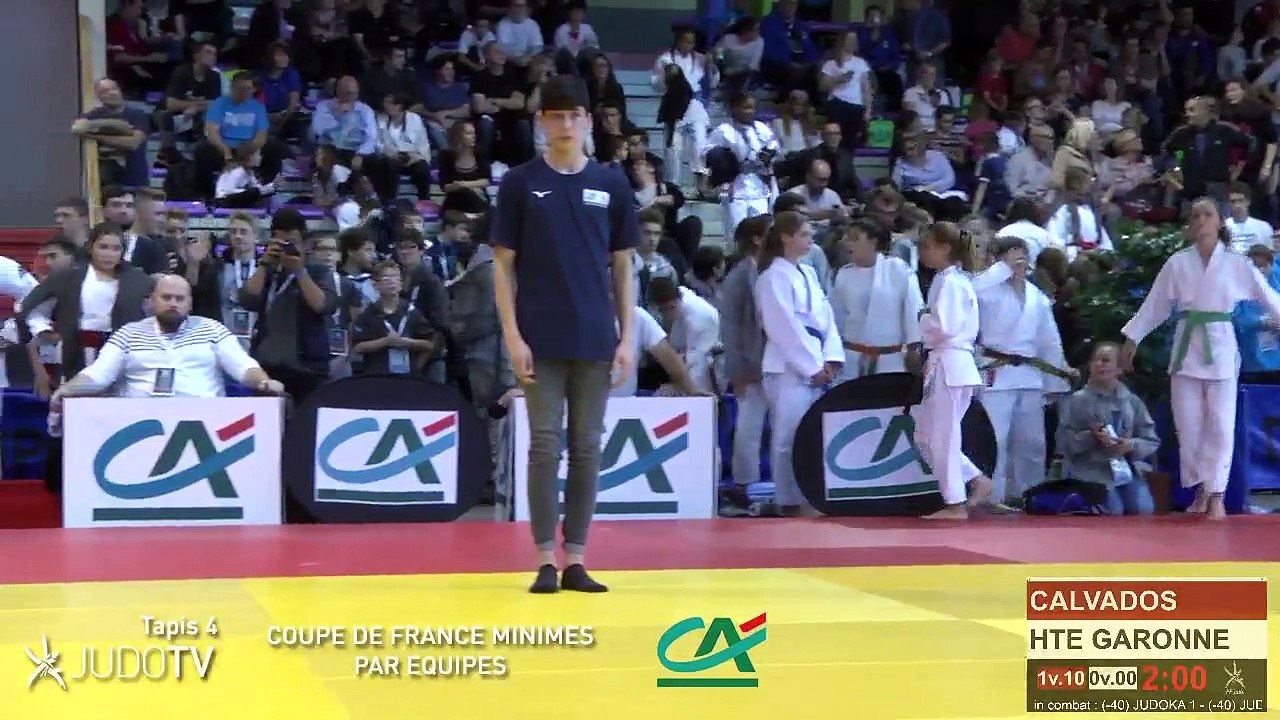 TAPIS 4 - COUPE DE FRANCE MINIMES CREDIT AGRICOLE PAR EQUIPES DE DEPARTEMENTS 2017 - LIVE 5 (158)