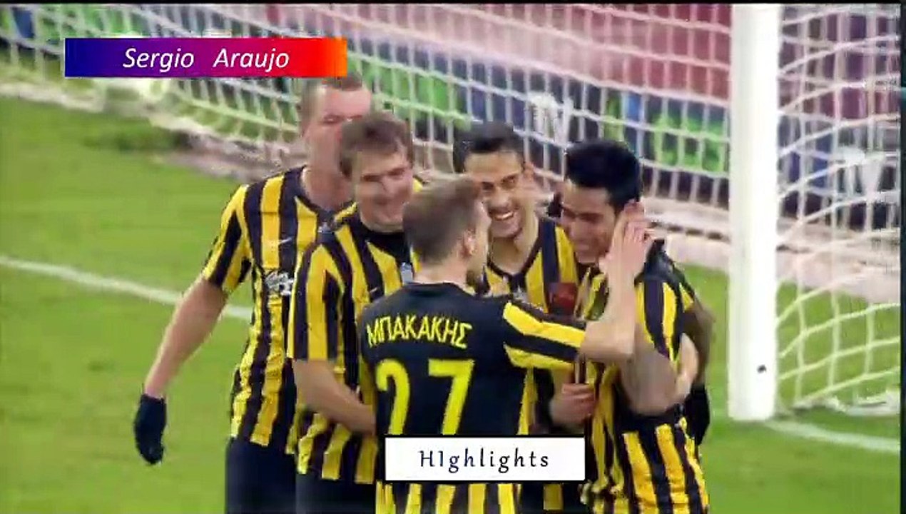 Sergio Araujo 2017 - Amazing Goals - AEK