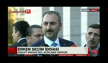 Adalet Bakanı Gül'den Büyükada davasına ilişkin açıklama