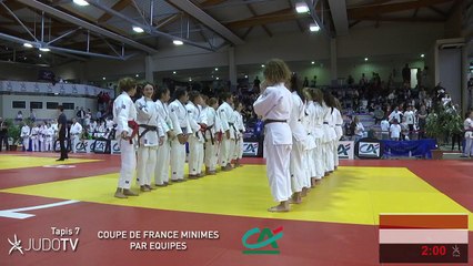 TAPIS 7 - COUPE DE FRANCE MINIMES CREDIT AGRICOLE PAR EQUIPES DE DEPARTEMENTS 2017 - LIVE 8 (53)