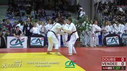 TAPIS 7 - COUPE DE FRANCE MINIMES CREDIT AGRICOLE PAR EQUIPES DE DEPARTEMENTS 2017 - LIVE 8 (54)