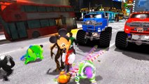 Monster Truck Cars Venom Mickey Mouse Hulk Woody Iron Man Groote Green Lantern & Nursery Rhymes