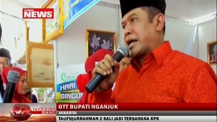 KPK Gelar Barang Bukti Tersangka Taufiqurrahman