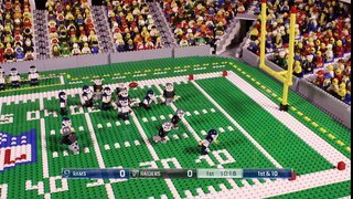 NFL Los Angeles Rams and Oakland Raiders (Preseason Week 2, 2017) Lego Animation Highlights
