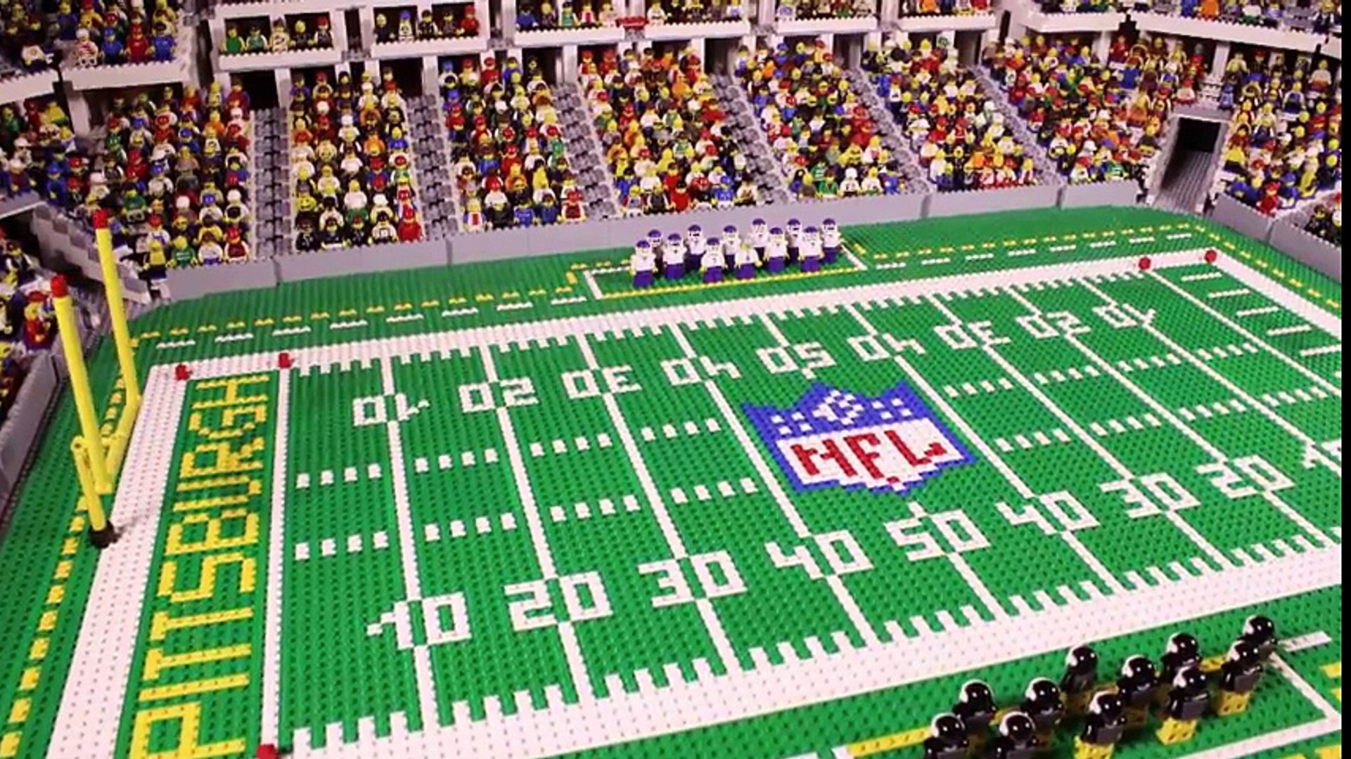 pittsburgh steelers lego stadium