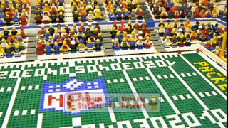 NFL Super Bowl XLV  Pittsburgh Steelers vs. Green Bay Packers   Lego Game Highlights