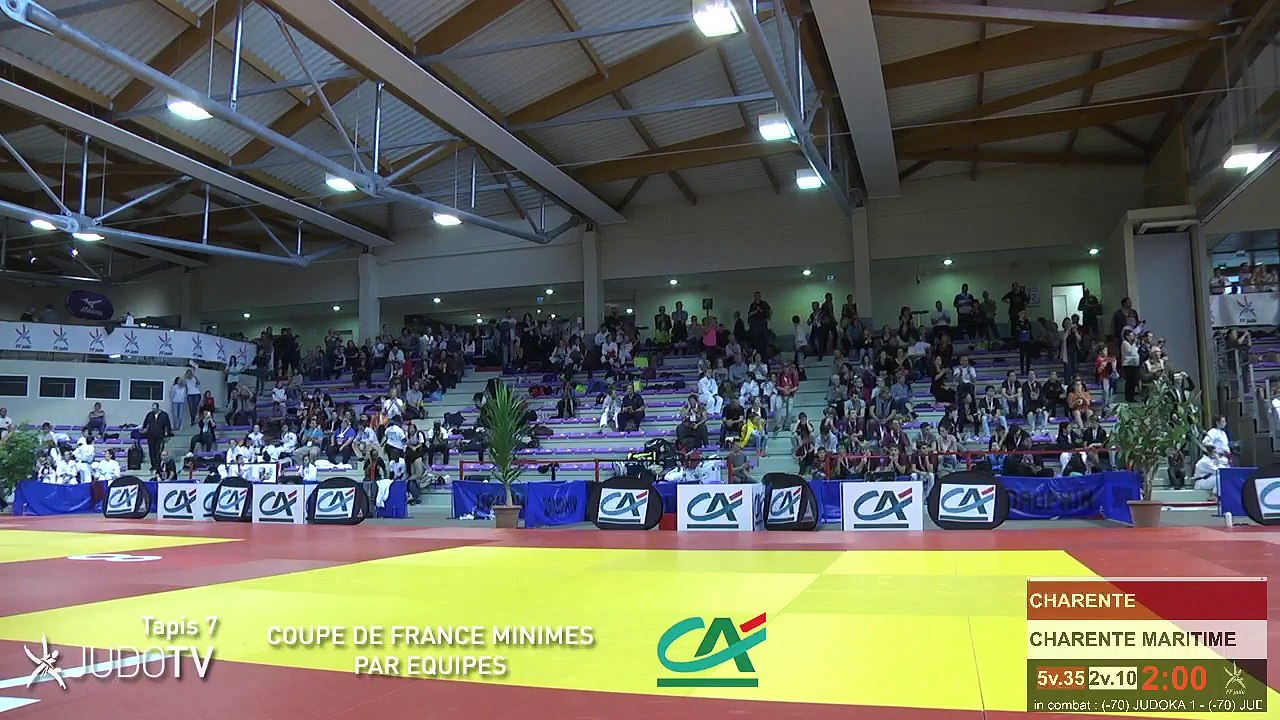 TAPIS 7 - COUPE DE FRANCE MINIMES CREDIT AGRICOLE PAR EQUIPES DE DEPARTEMENTS 2017 - LIVE 8 (55)