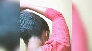 EASY HAIR STYLE FOR RELAXED HAIR PT 1
