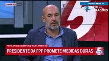 Pedro Marques comenta a presença de Fernando Gomes no parlamento