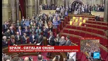Catalonia Crisis: Catalan Parliament votes for independence from Spain