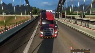 Euro Truck Simulator 2: Freightliner Cascadia C15 CAT - Showcase/Review
