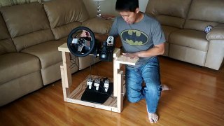 How to make The Best Homemade Logitech G27 Gaming Wheel Stand In The World