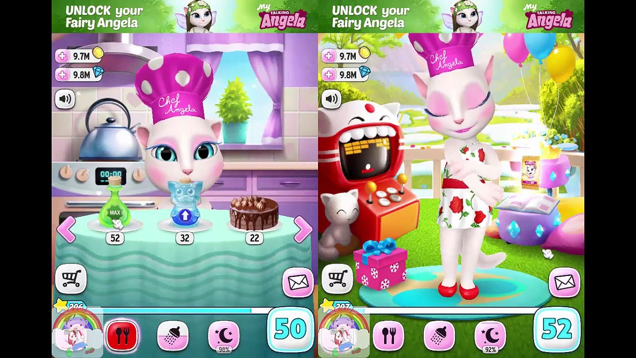 My Talking Angela Android Gameplay - New Update Happy Birthday #2