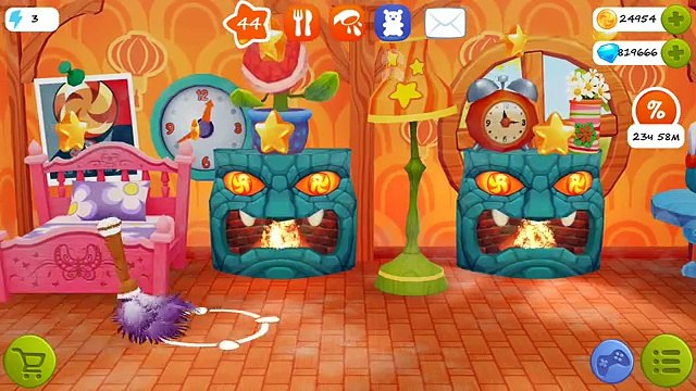 АМ НЯМ НОВЫЕ СЕРИИ #52 – МУЛЬТИК My Om Nom мой виртуальный питомец игра мультик #Мобильные игры