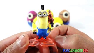 PLAY DOH SURPRISE EGGS OPENING FOR CHILDRENS: Pokemon Minions Masha and the Bear Dolls Eggs Unboxing