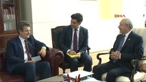 Kılıçdaroğlu, İsveç Büyükelçisi Lars Wahlund ile Görüştü