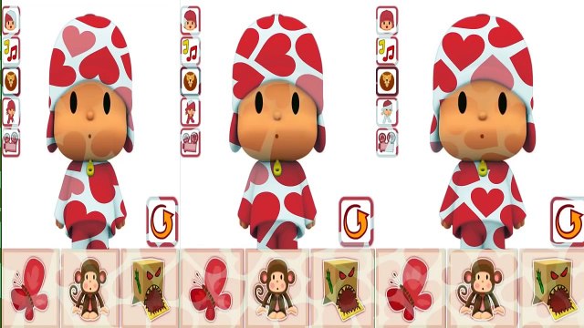 Learn ABC with Talking Tom Cat and Talking Pocoyo Colours for Kids Children Toddlers Baby Play Video