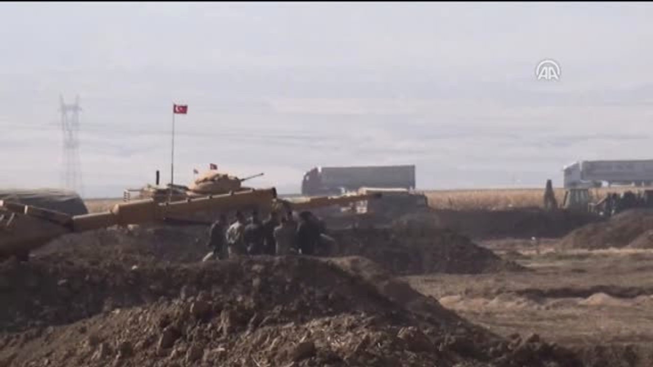 Silopi-Habur Bölgesindeki Tatbikat Devam Ediyor