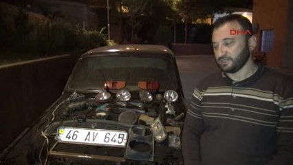 Kahramanmaraş Çalınan Bej Renkli Otomobilini Siyah Olarak Teslim Aldı