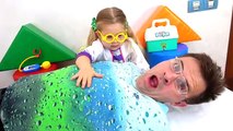 Bad babies playing Doctor toys Family Fun Pretend Play Kids Song Nursery Rhymes for Children