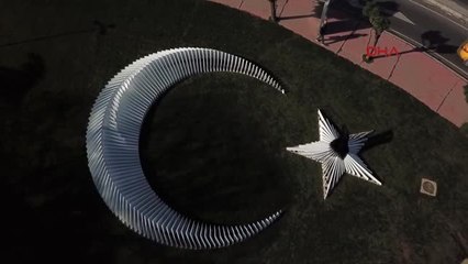 Dolmabahçe'de Şehitler Anıtı Tamamlandı