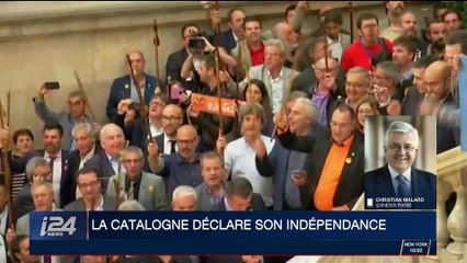 La Catalogne déclare son indépendance