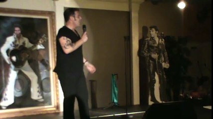 Franz Goovaerts sings 'It's Over' Elvis Week 2013