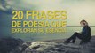 20 Frases de poesía que exploran su esencia 