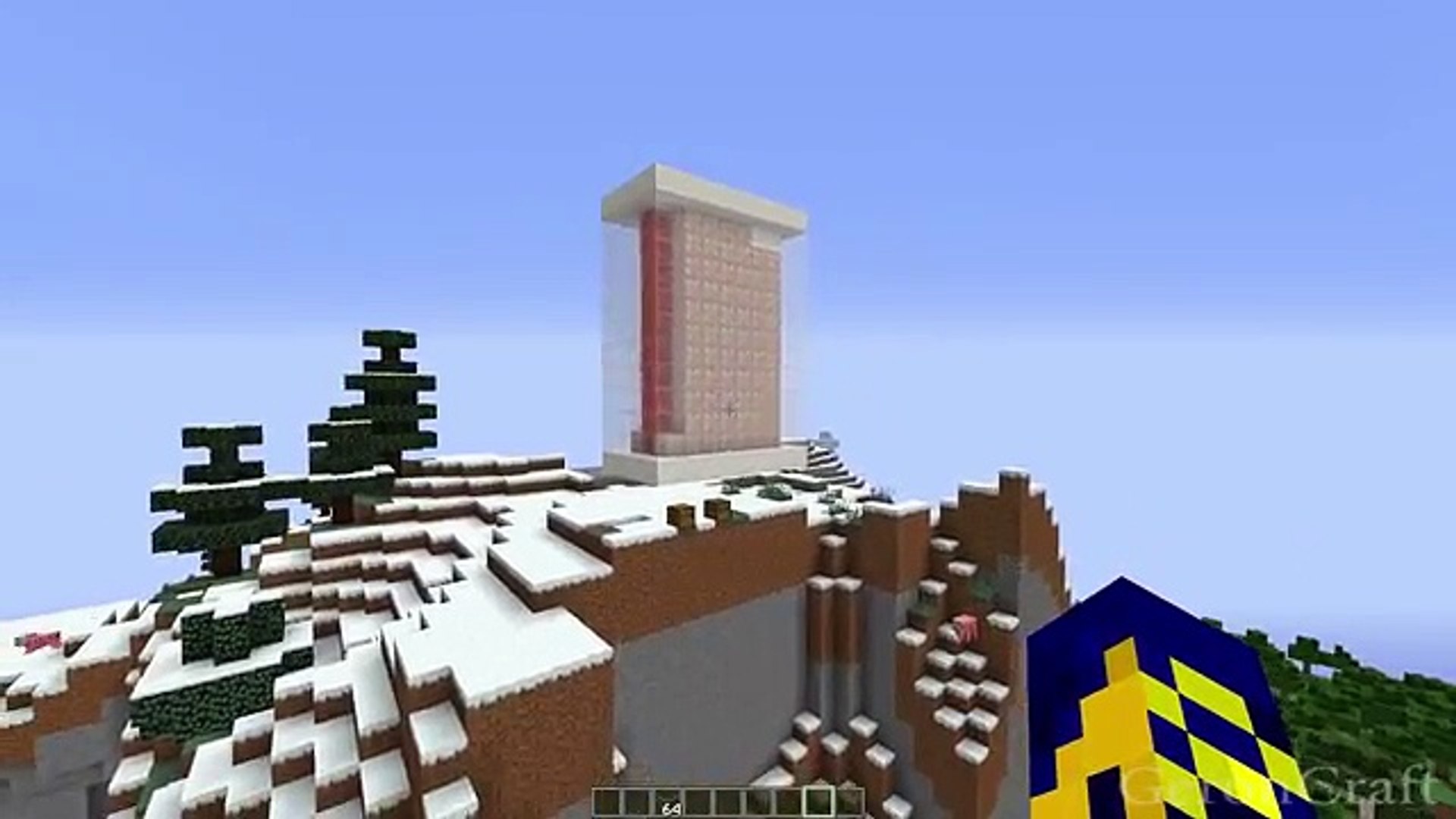⁣КАК ПОПАСТЬ НА ЛУНУ В MINECRAFT БЕЗ МОДОВ (С.006)
